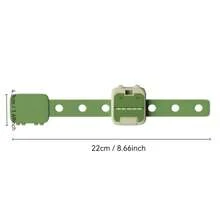 2个装儿童抽屉锁、橱柜锁、防夹手儿童锁、可调节儿童锁、卡通动物头冰箱橱柜锁 - 多色 - 查看 8