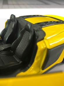 1 件 14 厘米长 x 6 厘米宽 x 3.8 厘米高，159 克锌合金外壳压铸跑车玩具，R8 SPYDER 2020 模型合金车，可开门，可滚动轮胎，适合男孩收藏的金属车模型玩具 - 彩色 - 查看 10