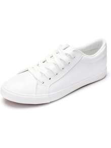 Tenis Casual para Mujer Blanco Zapatos Blancos - Blanco - Ver 2