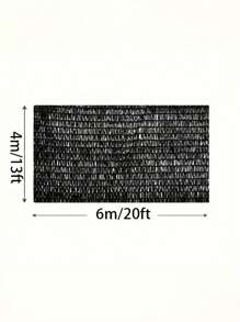 1 cái/3 cái/5 cái Lưới che nắng cho vườn màu đen có 20 dây buộc, chặn 40% tia UV, giảm nhiệt, bảo vệ cây trồng, che phủ nhà kính - Nhiều màu - Xem 2