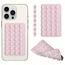 1 Piece 28-Piece Silicone Suction Cup Phone Holder - For Selfies And Videos, Strong Grip, Compatible With IPhone And Android - Sticky Silicone Holder, Suitable For Makeup Use, Ideal Video Recording And Photography Tool
