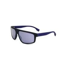 Hugo Boss BOSS 1379/S 哑光黑蓝色太阳镜 - 霧面黑藍色/AVI - 查看 2