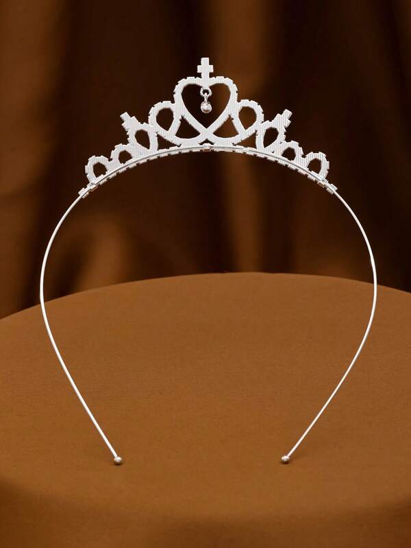 1 Stück Frauenkrone, geeignet für Braut, Prinzessin, Bühnenaufführung, Braut-Haarband für Hochzeitsfeier