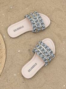 Sandalias de verano estilo nuevo para niñas, zapatos para que los niños usen sandalias, sandalias de moda con suela blanda para niñas pequeñas en verano, zapatos casuales de princesa para niñas, antideslizantes