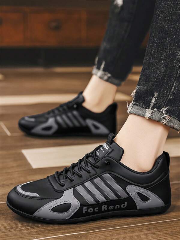 Zapatillas de running informales de 4 estaciones con diseño deslizante para hombres, nuevo diseño, ligeras, suela de goma antideslizante, zapatillas deportivas versátiles