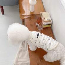 Ropa ligera de verano para perros, linda Top con estampado de cuadros con tirantes, con estilo, suministros para perros pequeños anti-desprendimiento