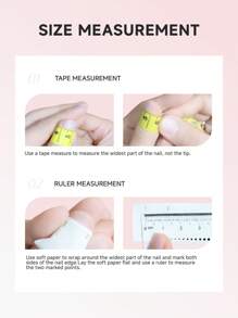 10Pcs Handmade Press-On Nails, Blue Gradient Small Flower Short Style, Reusable Glue-On Artificial Nails Nail Supplies Nails