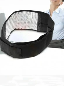 1pc Unisex Back Support Belt Adjustable Back Waist Support Belt Lumbar Brace Massage Band Health Care Gym Gym Accessories Fajas Lumbares