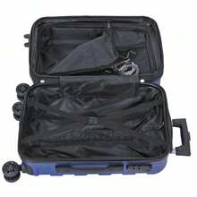 21" Spinner Carry-On Luggage Suitcase Wheels Expandable Travel Bag Hardside