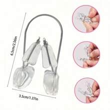 1 件式鼻部提升器，非手术鼻部整形器，可调节透明鼻部提升夹，可重复使用，无香，无需电池，适用于多种场景，提升美感和舒适度 - 無色 - 查看 4