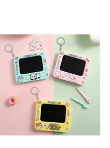 1PC Creative Mini Graffiti Board Keychain Pendant Car Accessories Bag Charm Backpack For School Cute Goth Y2k Halloween Accessories Teachers Day Christmas Gift Ideas Bag Lanyards With Id Holder Car Accessories Bag Charms