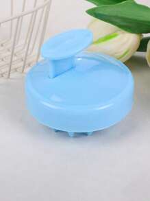 1pc Soft Silicone Shampoo Massage Brush, Scalp Massager, Hair Brush For Shower, Head Massage, Stress Relief, Hair Growth Stimulation, Dandruff & Exfoliation Removal, Suitable For Wet/Dry Use, Gentle Care For Men & Women, Hair Clip, Hair Accessory, Back To School Supplies - Multicolor - View 7