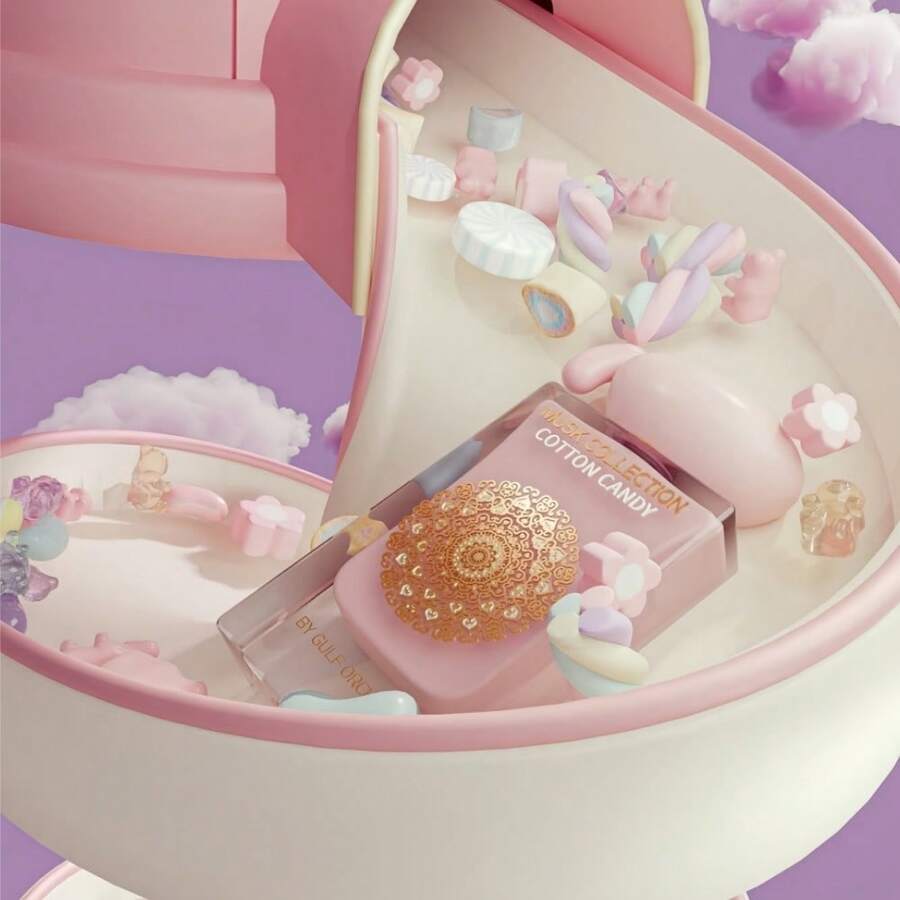 Gulf Orchid Musk Collection Cotton Candy 60ml Unisex Eau De Parfum