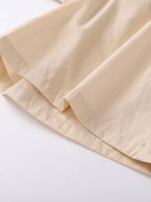 Annil Kinderbekleidung für Mädchen, mittlere Größe, neuntel Hose aus Gewebe für den Sommer