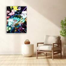 Framed Decoration Popular My Hero Superpower School Anime Poster Painting Canvas Wall Art Bedroom Living Room Hallway Perfect Gift Ideas Winter Decoration Room Decoration