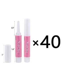 Colle à ongles en gros, colle à ongles super forte pour ongles en acrylique durable, colle professionnelle pour pointes d'ongles à clipser, adhésif pour ongles en acrylique, colle à ongles pour faux ongles 2g/0,07 oz/pièce, fournitures pour ongles, outils pour ongles, outils pour nail art, rentrée scolaire, ongles, outils pour ongles à clipser, outils de manucure et pédicure