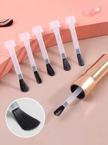 Beautizon Nailartlab Bộ 10/25 cọ sơn móng tay dùng một lần, cọ thay thế cho lọ sơn móng tay, cọ bôi chất lỏng đa năng cho bộ dụng cụ làm móng dạng gel đơn giản và tiện lợi - Nhiều màu - Xem 5