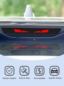 通用碳纤维刹车灯贴纸 - 防水、防紫外线、易于粘贴 - 无残留、不伤漆面、完美贴合 - 是装饰和保护后刹车灯的理想之选 - 自粘背胶确保安装牢固 - 彩色 - 查看 8