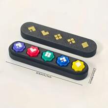 5 件 - 电子游戏风格玩具道具、韩国宫崎县游戏、家庭聚会捡石头游戏道具、朋友家庭生日节日派对游戏 - 彩色 - 查看 5