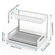 One Piece For Under Sink Storage And Under Sink Withdraw-Out Cabinet Storage Box Sliding Out Sink Rack Cabinet Storage Shelf, Under Sink Storage For Kitchen Bathroom Cabinets