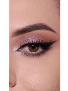 1 Stück Eyeliner Stift Schablone, Edelstahl Make-up Hilfslinieal, für Einsteigerinnen beim Eyeliner Make-up, tragbares Make-up Werkzeug zum Auftragen von Lidschatten. Eyeliner Stift Schablone, Eyeliner Make-up Stift Versiegelung.