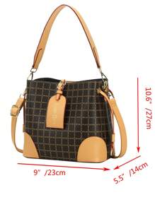 Women's Bucket Bag, Crossbody Ladies Handbag, New Casual Tote Bag, Shoulder Bag, Lightweight Luxury Brand Underarm Bag, Fashion Versatile