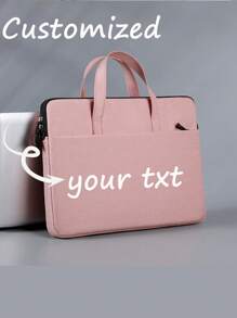 13/14/15.6Inch Customized Laptop Bag Laptop Case Laptop Sleeve Laptop Handbag For Business Travel College Office With Handle Portable Lightweight Multifunctional Teacher Gifts Teacher Supplies Teacher Bag Thank You Teacher College Bag College Supplies Back To School School Supplies School Essentials For Teacher College Student Classroom Laptop Bags Classroom Bags Teacher Storage Bags Classroom Orgnizer Bags
