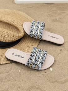 Sandalias de verano estilo nuevo para niñas, zapatos para que los niños usen sandalias, sandalias de moda con suela blanda para niñas pequeñas en verano, zapatos casuales de princesa para niñas, antideslizantes