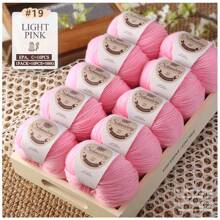 10 Skeins Of Mixed Wool Yarn, Total Weight 1.1 Lbs, Multiple Color Combinations Available. These Soft And Skin-Friendly Yarns Are Suitable For DIY Projects Such As Sweaters, Scarves, Hats And Crafts. - 10 Groups - View 11