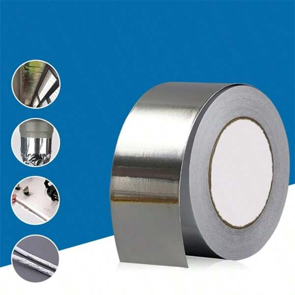 Cinta de aluminio, adhesivo resistente al agua y al aceite para cubierta de cocina, fregadero, estufa, resistente al calor