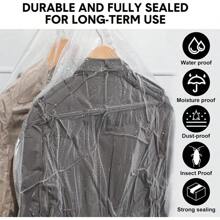 Hanging Vacuum Storage Bags No Need Pump Saver Vacuum Seal With Hanger Space Saving Clear Seal Wardrobe Compressed Bag