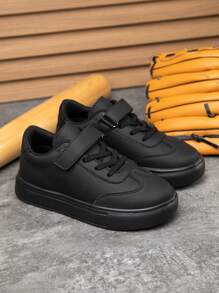 2025 男女款经典休闲鞋，采用钩环设计，平底缓震轻便儿童运动鞋，时尚百搭