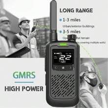 Baofeng Bộ đàm mini BF-T17 FRS cầm tay, tầm xa 22 kênh, có chức năng VOX và USB, kèm đèn pin. - BF-T17-2 CÁI - Xem 2