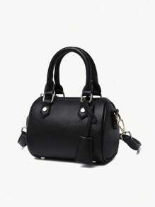 Bolso de bolos con textura de lagarto retro en PU, bolso de mano de moda para mujer, bolso de hombro, adecuado para la oficina, para ir y venir en otoño e invierno, bolso casual de negocios perfecto para la oficina, los negocios y el trabajo