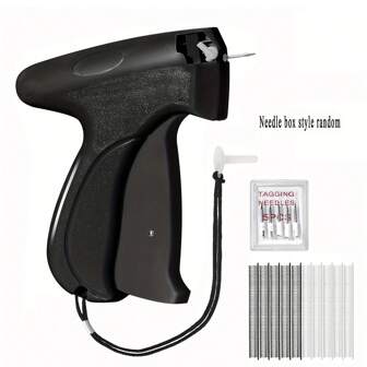 2025 缝纫枪，微型服装标签枪，配有 6 根细针和 1000 个扣件，缝纫枪，迷你服装缝纫枪，快速服装修补工具，精细缝纫枪，快速标签枪，缝纫工具