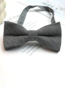 1 Stück gebürstete Fliege, geeignet für Hochzeiten, Lässig, Business, Partys