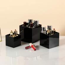 Sets Of 3 Acrylic Supplies Display Stand Risers ,Displays Stands For Party,Dessert Table Display Set,Retail Counter,Nesting Risers With Hollow Bottoms