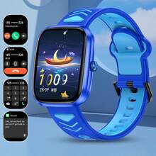 ESFOE LIGE's New Children's Smart Watch Has A Variety Of Puzzle And Fun Mini Games, Alarm Clock Reminders, 1.75-Inch Full Touch Screen, More Than 20 Sports Modes, 24-Hour Activity Tracking, Various Interesting Watch Faces, Music Player, Alarm Clock, Sports Children's Watch