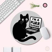 Mouse Pad Fofo com Base de Borracha Antiderrapante, Mouse Pad Engraçado Adequado para Mouse Sem Fio de Computador de Mesa, Escritório e Laptop, Decoração de Escritório Doméstico, Acessórios de Escritório Adoráveis como Presente para Mulheres e Meninas