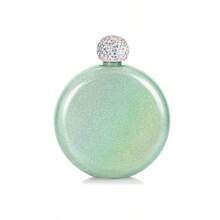 1 Piece Stainless Steel Mini Flask, Bridesmaid Gifts, Personalized Rhinestone Lid Flask, Round Bridesmaid Flask 5oz, Customized Engraved Bridesmaid Proposal Gift, Wedding Party Gift, Unique Bridesmaid Gift Idea,Multi-Functional, ,Ornamental,Reusable,Exquisite,Stylish,High-Quality,Colorful,Modern,Custom,Personalized,Unique,Ideal Gifts For Him,Ideal Gifts For Her,Home Refresh,Customized Flagon,Home & Living,Haunt Your Home,Souvenirs,Chic Design - Multicolor - View 13