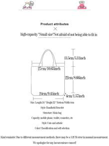 Aangepaste grafische student all-match tote bag, nieuwe canvas handtas, canvas tote bag-ontwerp voor dames, schattige tas met berenlogo