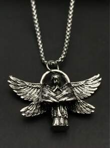 Colgante de serafín personalizado y creativo para collares de parejas, para hombres y mujeres