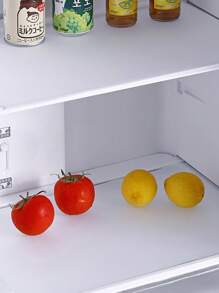 4 Stücke Antirutscheinlagen für den Kühlschrank - Wasserfest, Öl-beständig, waschbar, leicht zu reinigen - perfekt für Regale, Glasfächer, Schränke, Schubläden und Kühlschränke