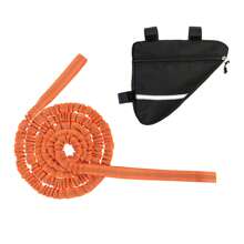 Bicycle Tow Rope, Mountain Bike And Bicycle Stretching Strap, Suitable For Long-Distance Uphill Riding, Original Bicycle Bungee Towing Rope, Mountain Bike And Bicycle Retractable Strap, Compatible With Any Bicycle - Multicolor - View 3