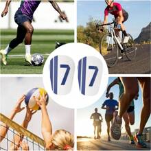 1 Pair Mini Football Shin Guards, Thick Mini Football Shin Pads, Suitable For All Seasons - Multicolor - View 10