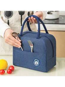 1 件便携式大容量保温午餐袋，适合日常使用