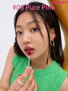 Peripera K-Beauty Water Bare Tint 鏡面水感唇釉，玻璃感豐唇唇蜜，自然保濕、輕盈、提亮光澤、持久舒適、不黏膩、口罩友善、不留白膜 - #08 Pure Pink - 查看 2