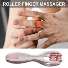 Dual Roller Finger Massager Tool For Hand Joint Pain, Acupressure Massage Point Relieving Mouse Hand Fatigue