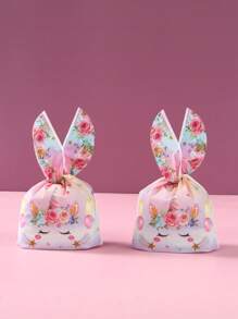 50pcs Unicorn Theme Rabbit Ears Gift Bags, Gift Wrapping Bags, Unicorn Decoration, Unicorn Theme Birthday Party Decorations, Wild One Decor, Gift Wrapping Supplies, Babe Shower Decor Wedding Decor Gender Reveal Decor, Birthday Gifts Party Favors, Home Decor, Room Decorations, Table Decor, Birthday Decor