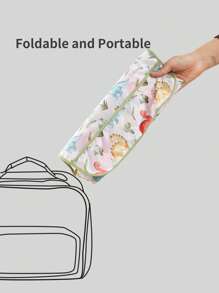 1 件装防水围兜，婴幼儿喂食围兜，大口袋进食罩衣 6-36 个月 - 彩色 - 查看 4